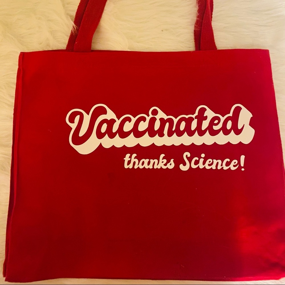 Vaccinated Tote Bag